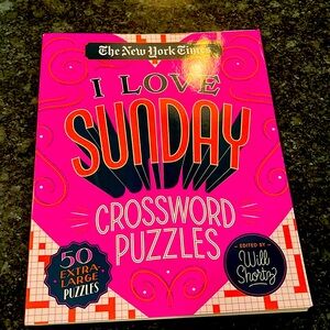 The New York Times “ I love Sunday” crossword puzzles book